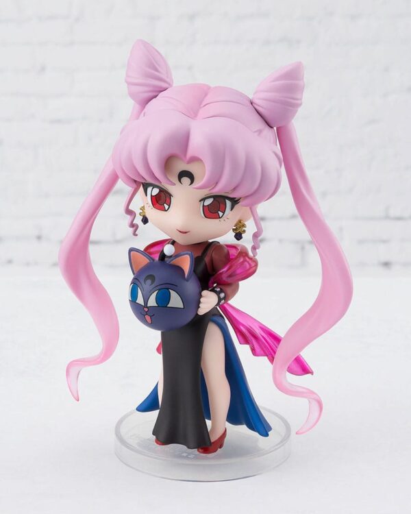 Pretty Guardian Sailor Moon R Figuarts mini Akció Figura Black Lady 9 cm