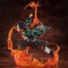 Demon Slayer: Kimetsu no Yaiba FiguartsZERO PVC Szobor Kamado Tanjiro (Kyojuro Rengoku's Sword Guard Ver.) 19 cm