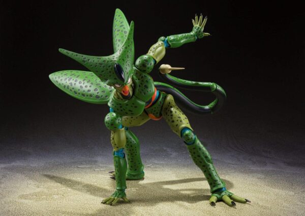Dragonball Z S.H. Figuarts Akció Figura Cell First Form Reissue 17 cm