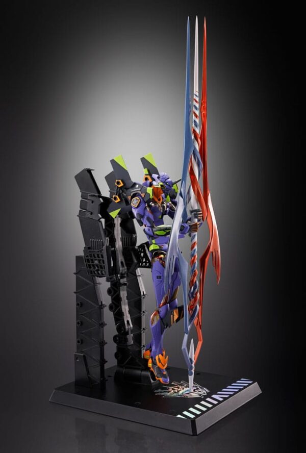 Neon Genesis Evangelion Metal Build Akció Figura Eva Test Type-01 30th with the Spear of Gaius 22 cm