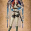 Lord of the Rings The War of the Rohirrim S.H. Figuarts Akció Figura Hera Shieldmaiden of Rohan 18 cm