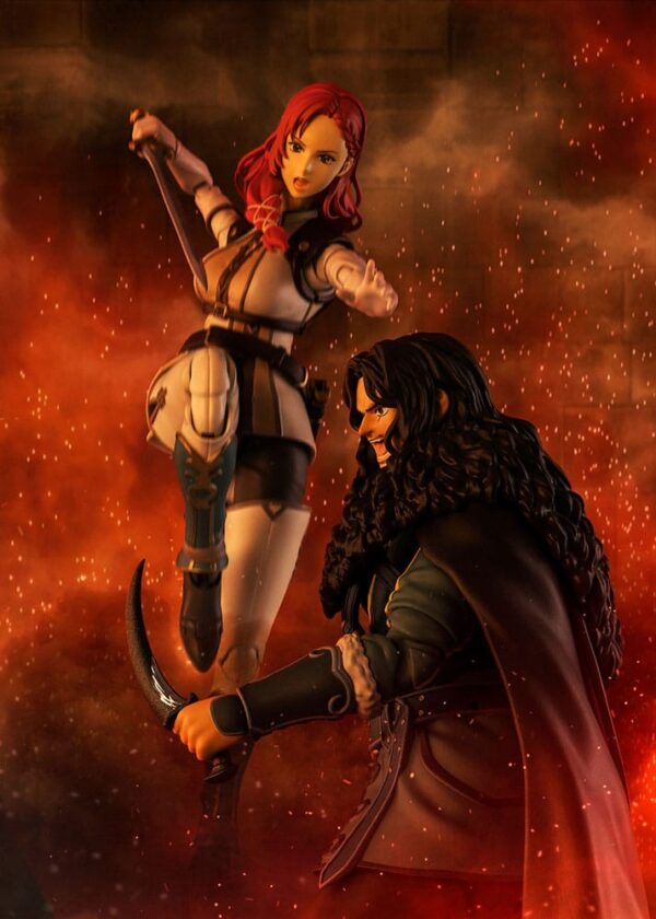 Lord of the Rings The War of the Rohirrim S.H. Figuarts Akció Figura Hera Shieldmaiden of Rohan 18 cm