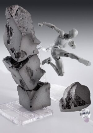 Tamashii Effect Akció Figura Accessory Concrete Crash for S.H.Figuarts