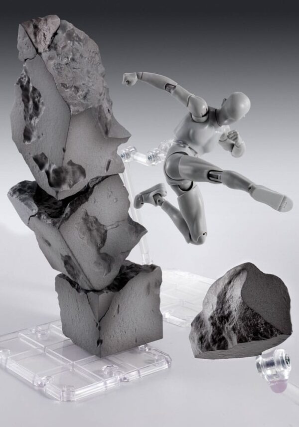 Tamashii Effect Akció Figura Accessory Concrete Crash for S.H.Figuarts