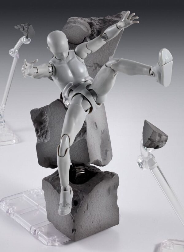 Tamashii Effect Akció Figura Accessory Concrete Crash for S.H.Figuarts
