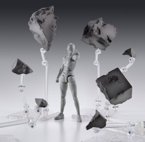 Tamashii Effect Akció Figura Accessory Concrete Crash for S.H.Figuarts