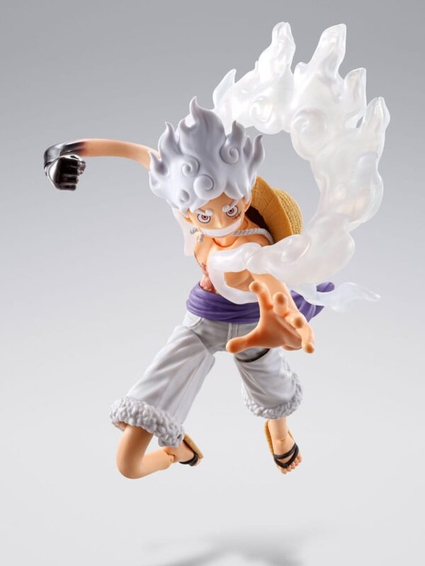 One Piece S.H.Figuarts Akció Figura Monkey D. Luffy Gear 5 -Future Island Egghead- 15 cm