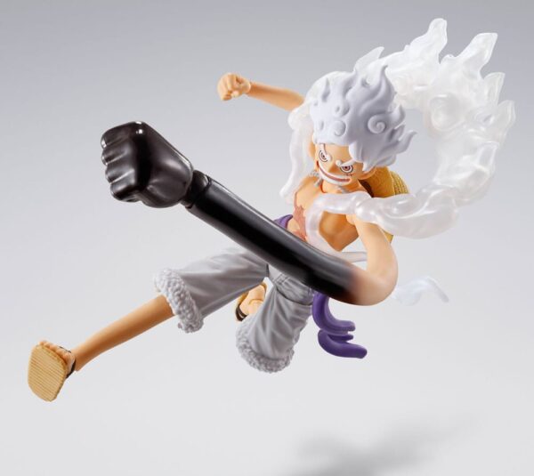 One Piece S.H.Figuarts Akció Figura Monkey D. Luffy Gear 5 -Future Island Egghead- 15 cm