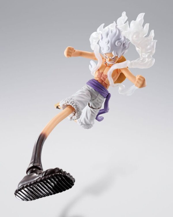 One Piece S.H.Figuarts Akció Figura Monkey D. Luffy Gear 5 -Future Island Egghead- 15 cm