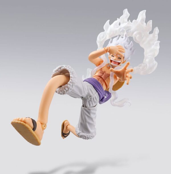 One Piece S.H.Figuarts Akció Figura Monkey D. Luffy Gear 5 -Future Island Egghead- 15 cm