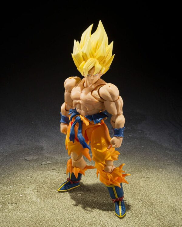 Dragon Ball S.H. Figuarts Akció Figura Super Saiyan Son Goku Legendary Super Saiyan (Best Selection) 15 cm