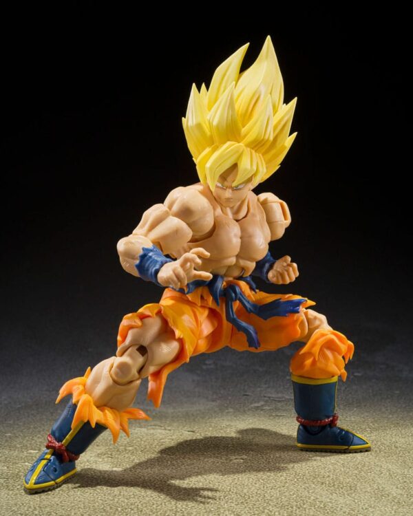 Dragon Ball S.H. Figuarts Akció Figura Super Saiyan Son Goku Legendary Super Saiyan (Best Selection) 15 cm