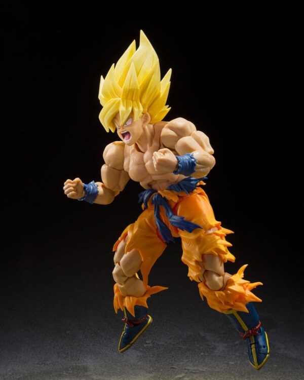 Dragon Ball S.H. Figuarts Akció Figura Super Saiyan Son Goku Legendary Super Saiyan (Best Selection) 15 cm