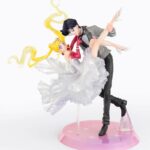 Sailor Moon FiguartsZERO Chouette PVC Szobor Usagi & Tuxedo Mask Moonlight Glow Edition 24 cm