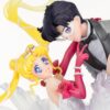 Sailor Moon FiguartsZERO Chouette PVC Szobor Usagi & Tuxedo Mask Moonlight Glow Edition 24 cm