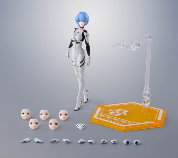 Neon Genesis Evangelion S.H.Figuarts Akció Figura Rei Ayanami 14 cm