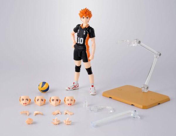 Haikyu!! S.H.Figuarts Akció Figura Shoyo Hinata 14 cm