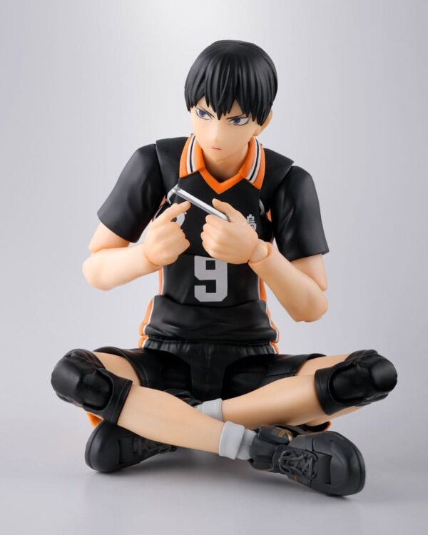 Haikyu!! S.H.Figuarts Akció Figura Tobio Kageyama 16 cm