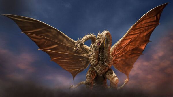 Godzilla S.H. Monster Arts Akció Figura King Ghidora (1972) 25 cm