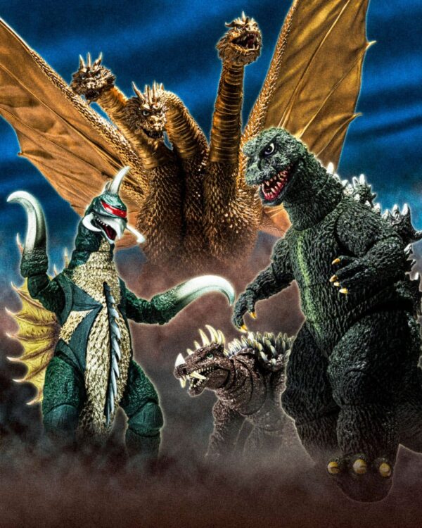 Godzilla S.H. Monster Arts Akció Figura King Ghidora (1972) 25 cm