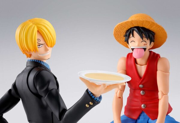 One Piece S.H.Figuarts Akció Figura Sanji Romance Dawn Ver. 15 cm