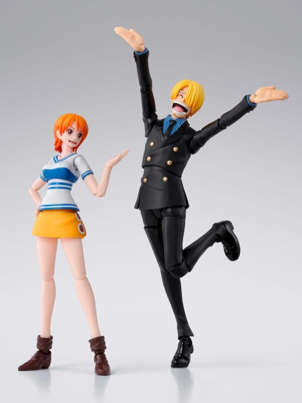One Piece S.H.Figuarts Akció Figura Sanji Romance Dawn Ver. 15 cm