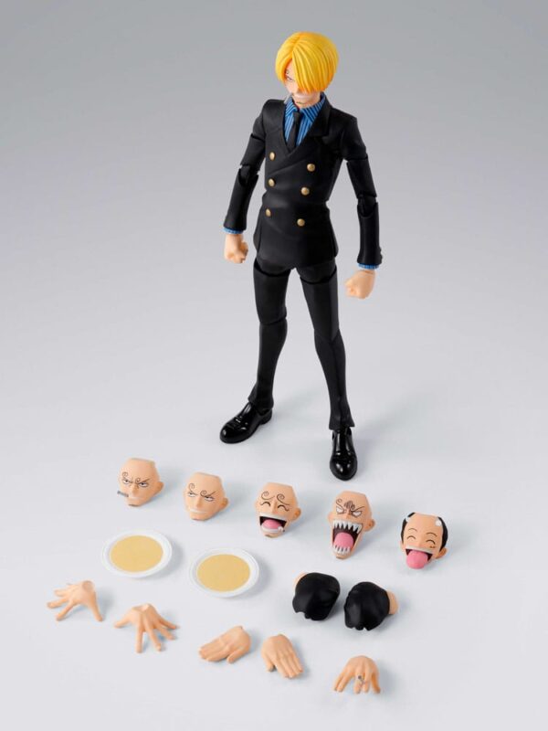 One Piece S.H.Figuarts Akció Figura Sanji Romance Dawn Ver. 15 cm
