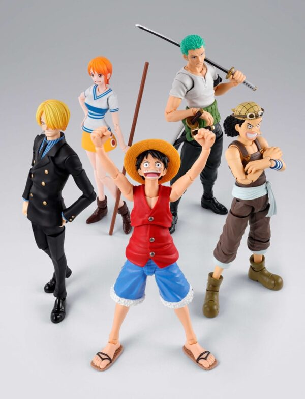 One Piece S.H.Figuarts Akció Figura Sanji Romance Dawn Ver. 15 cm