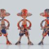 One Piece Luffy´s Mini Figuras Archive of Adventure 9 cm Assortment (10)