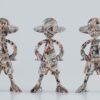 One Piece Luffy´s Mini Figuras Archive of Adventure 9 cm Assortment (10)