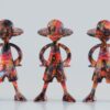 One Piece Luffy´s Mini Figuras Archive of Adventure 9 cm Assortment (10)