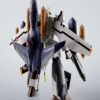 Macross 7 Hi-Metal R Akció Figura VF-0S Phoenix (Roy Focker Use) & QF-2200D-B Ghost Set 14 cm