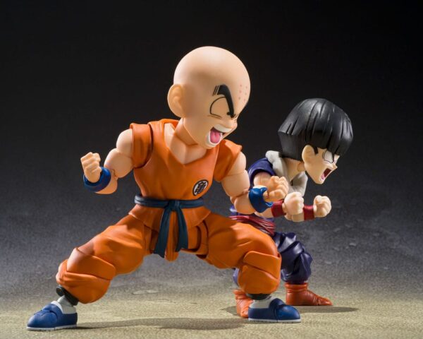 Dragon Ball S.H.Figuarts Akció Figura Krillin Son Goku´s old Friend 11 cm