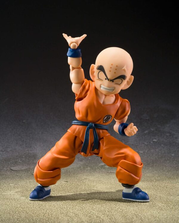 Dragon Ball S.H.Figuarts Akció Figura Krillin Son Goku´s old Friend 11 cm