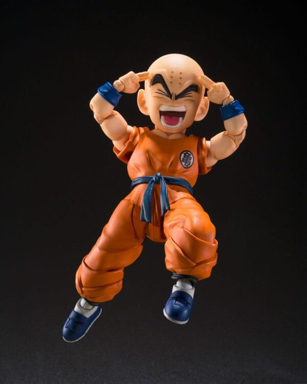 Dragon Ball S.H.Figuarts Akció Figura Krillin Son Goku´s old Friend 11 cm