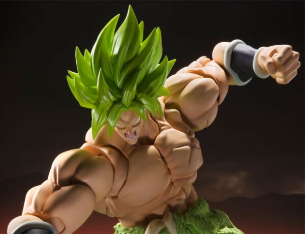 Dragonball Super Broly S.H. Figuarts Akció Figura Super Saiyan Broly Fullpower 22 cm