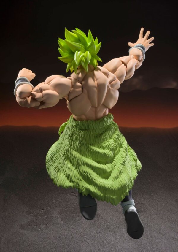 Dragonball Super Broly S.H. Figuarts Akció Figura Super Saiyan Broly Fullpower 22 cm