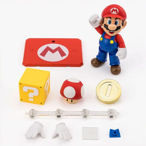 Super Mario S.H. Figuarts Akció Figura Super Mario 10 cm