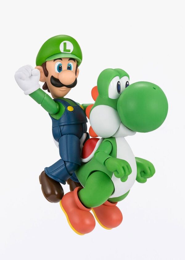 Super Mario S.H. Figuarts Akció Figura Yoshi 11 cm