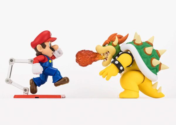 Super Mario S.H. Figuarts Akció Figura Bowser 13 cm