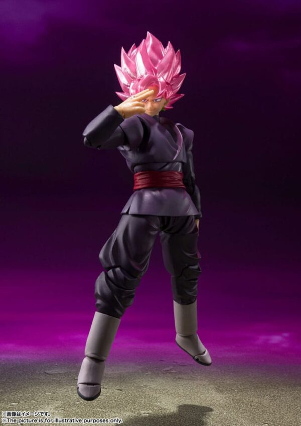 Dragon Ball Super S.H. Figuarts Akció Figura Goku Black - Super Saiyan Rose Reissue 14 cm