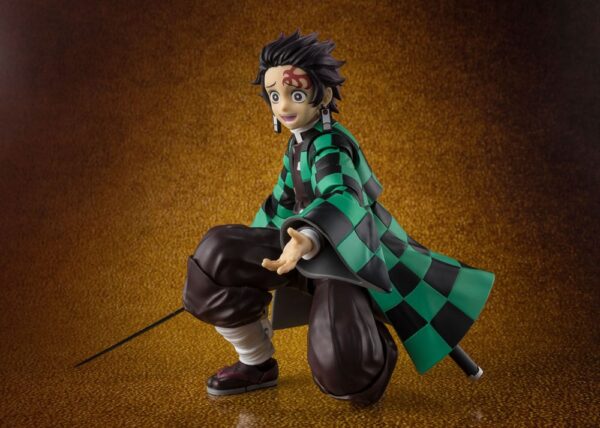 Demon Slayer: Kimetsu no Yaiba S.H.Figuarts Akció Figura Tanjiro Kamado The Final Battle in the Infinity Castle 14 cm