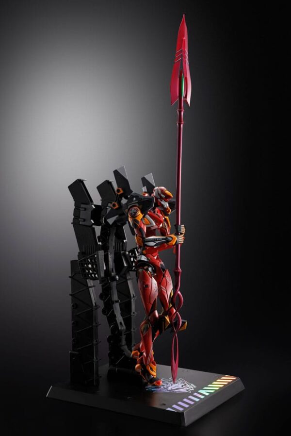 Neon Genesis Evangelion Metal Build Akció Figura Eva Production Model-02 30th with the Spear of Cassius 22 cm