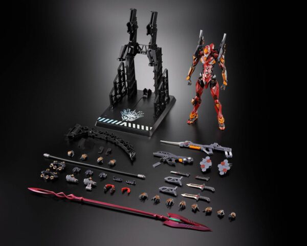 Neon Genesis Evangelion Metal Build Akció Figura Eva Production Model-02 30th with the Spear of Cassius 22 cm