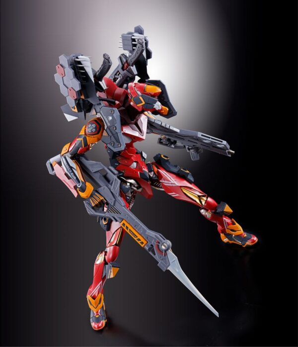 Neon Genesis Evangelion Metal Build Akció Figura Eva Production Model-02 30th with the Spear of Cassius 22 cm