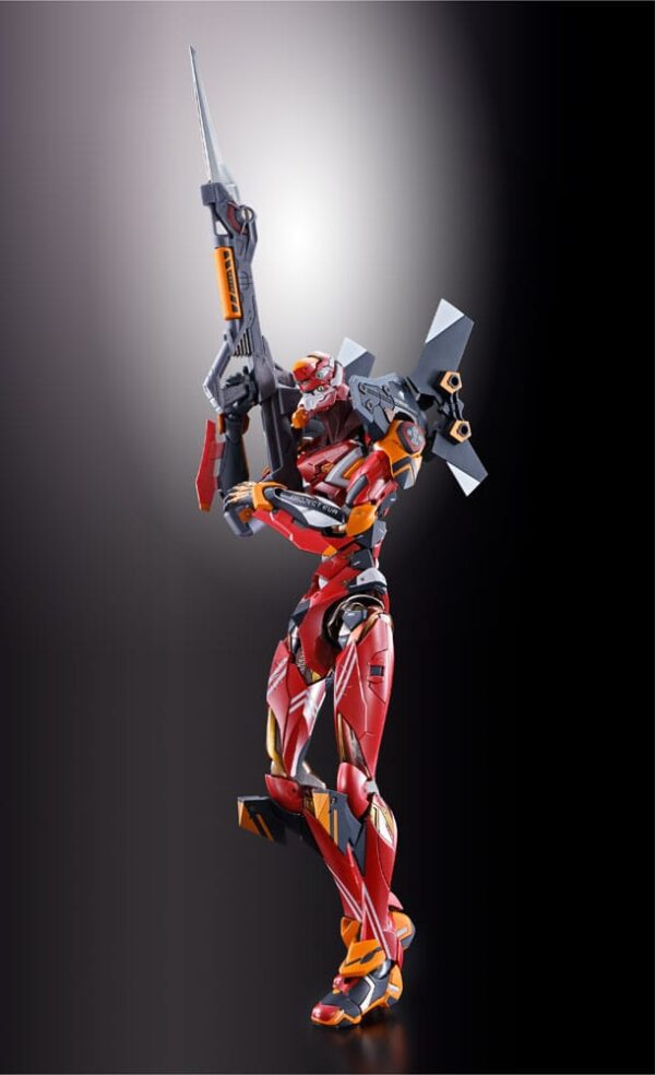 Neon Genesis Evangelion Metal Build Akció Figura Eva Production Model-02 30th with the Spear of Cassius 22 cm