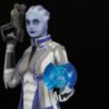 Mass Effect PVC Szobor Liara T'Soni 22 cm