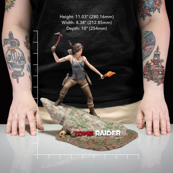 Tomb Raider PVC Szobor Lara Croft Survivor Era 33 cm