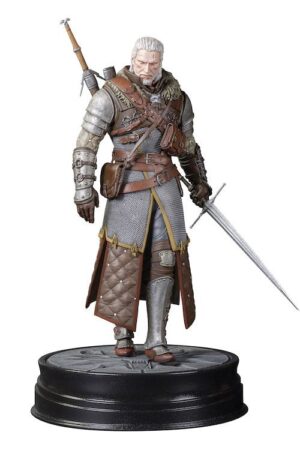 Witcher 3 Wild Hunt PVC Szobor Geralt Grandmaster Ursine 24 cm