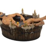 The Witcher 3 Wild Hunt Szobor Geralt in the Bath 9 cm